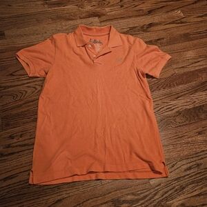 Hollister Vibrant Orange Polo Shirt